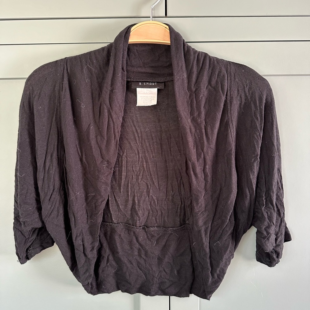 B Smart black sweater